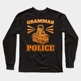 Grammar Police Long Sleeve T-Shirt